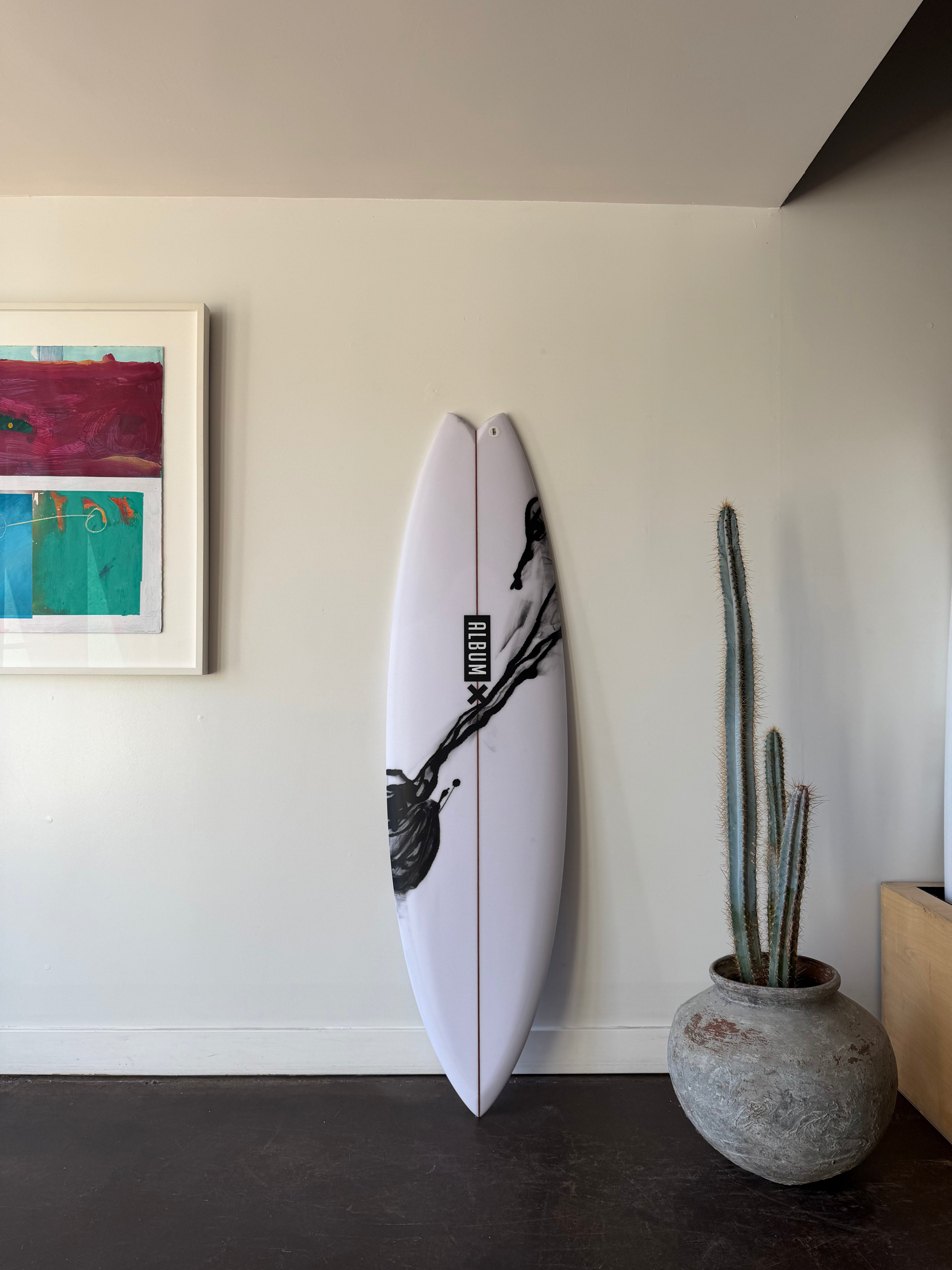 ALBUM SURFBOARD INSANITY 5'6 フューチャーフィン仕様 5'10