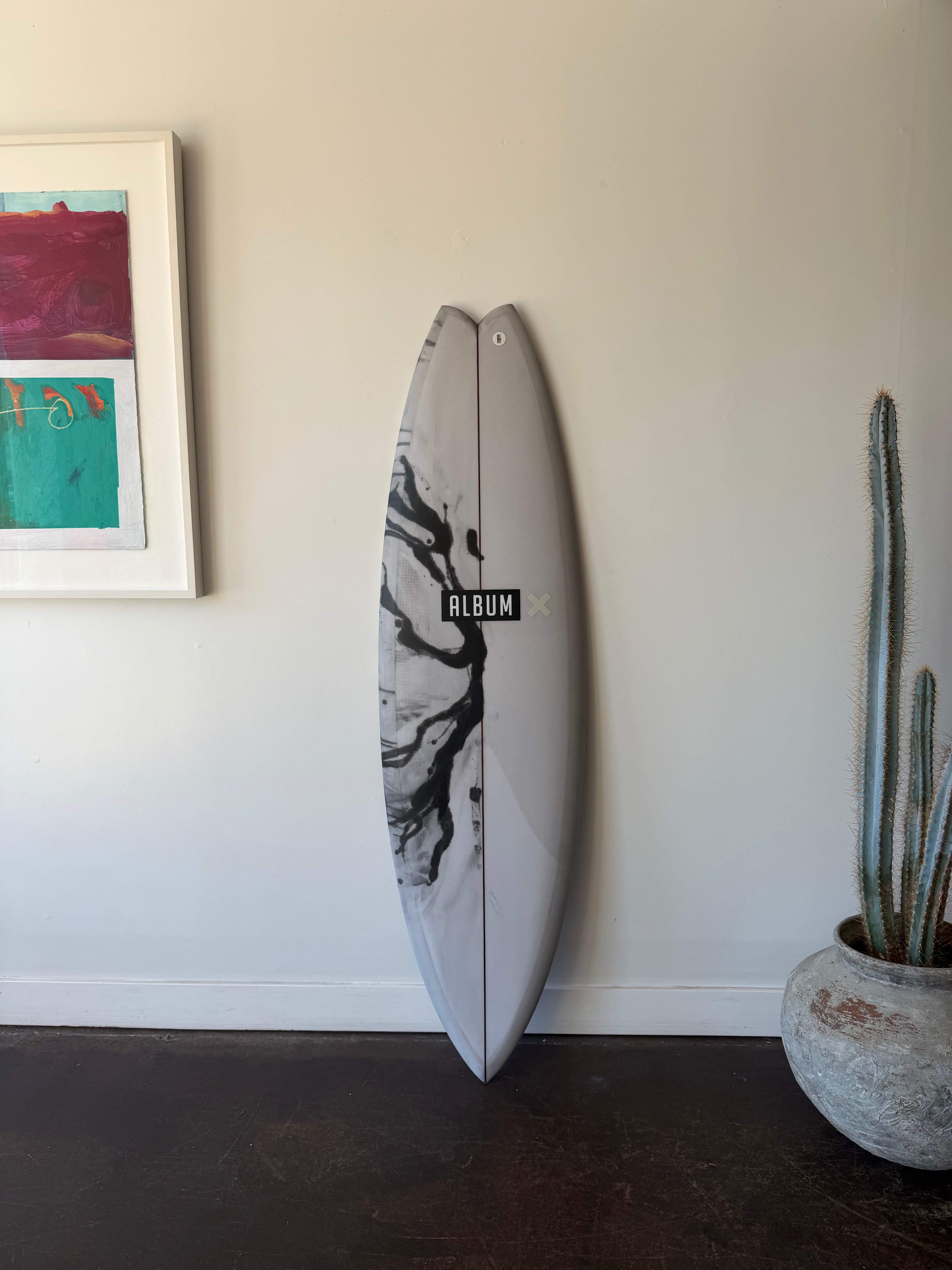ALBUM SURFBOARD INSANITY 5'6 フューチャーフィン仕様 5'7