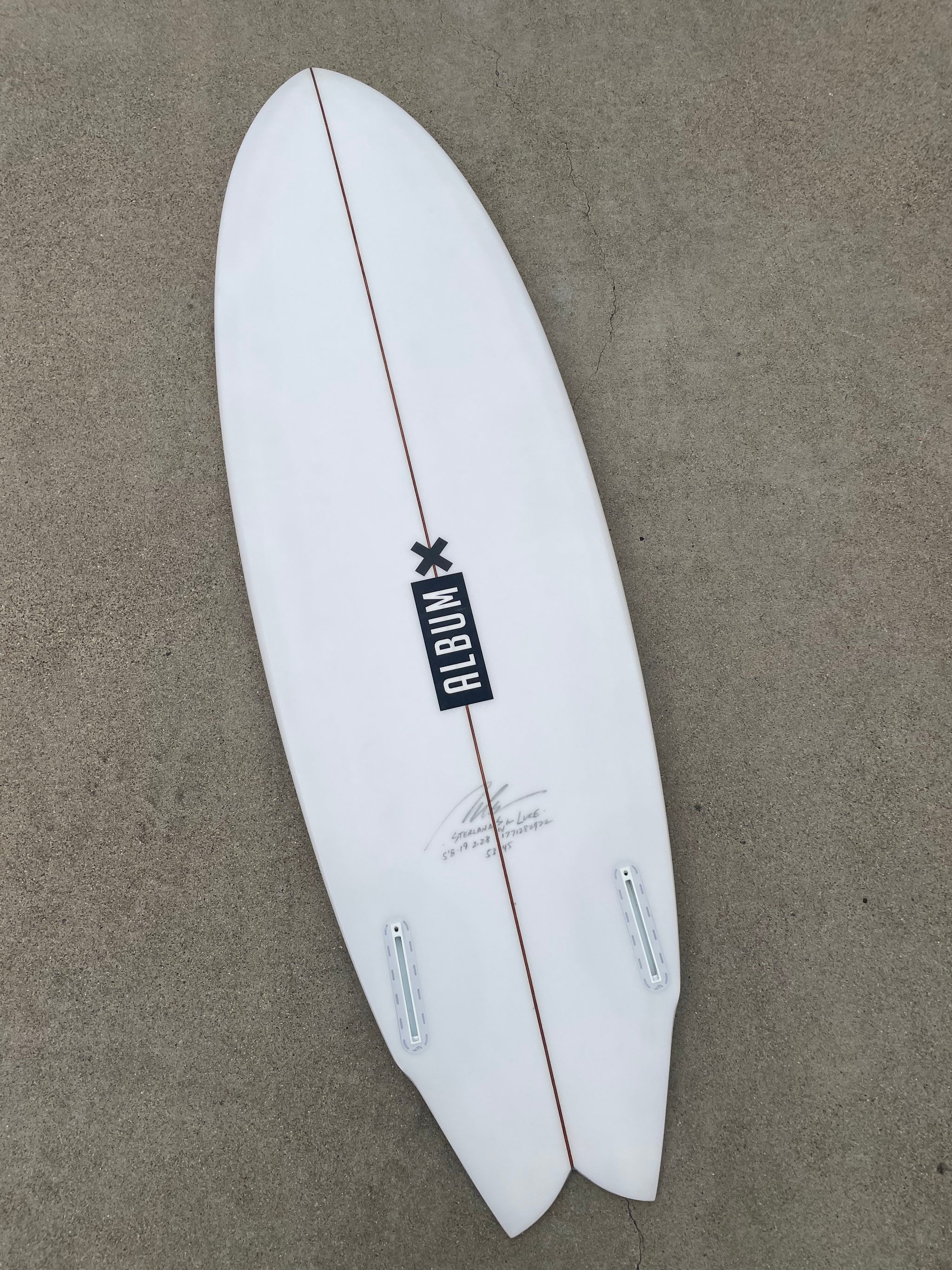 ALBUM TWINSMAN サーフボード 5'8 手渡し限定！ 5'8