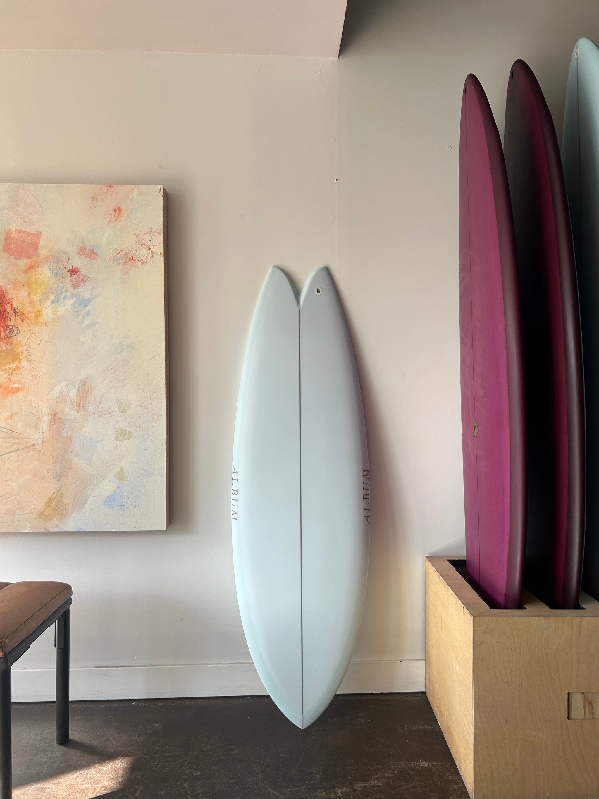 【美品】ALUBUM Surfboard Lightbender 5'3\