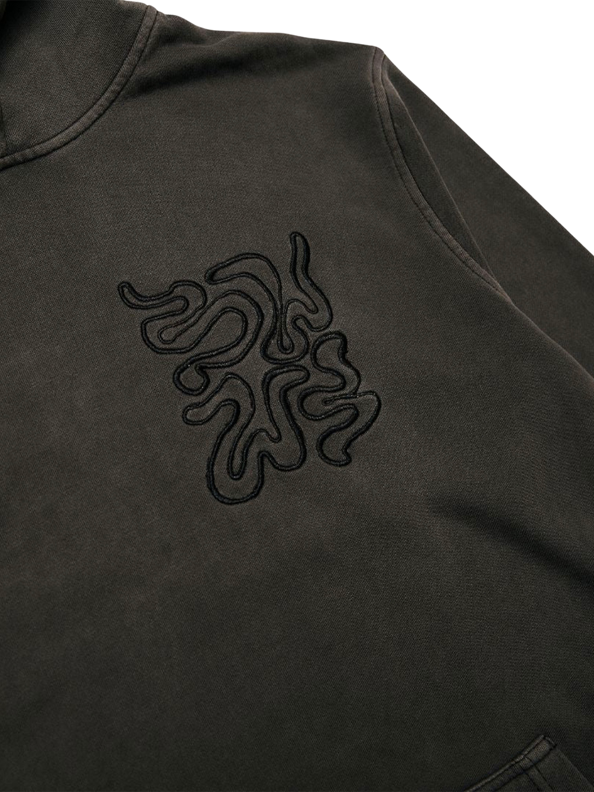 Wasted Talent Bellavista Hoodie - Washed Black – Album Surf
