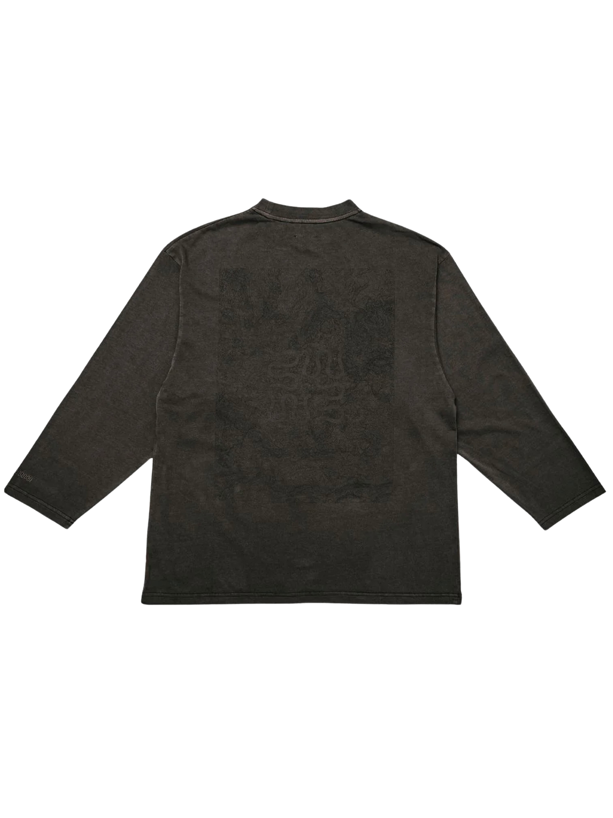Wasted Talent Lugano Long Sleeve T-Shirt - Washed Black – Album Surf
