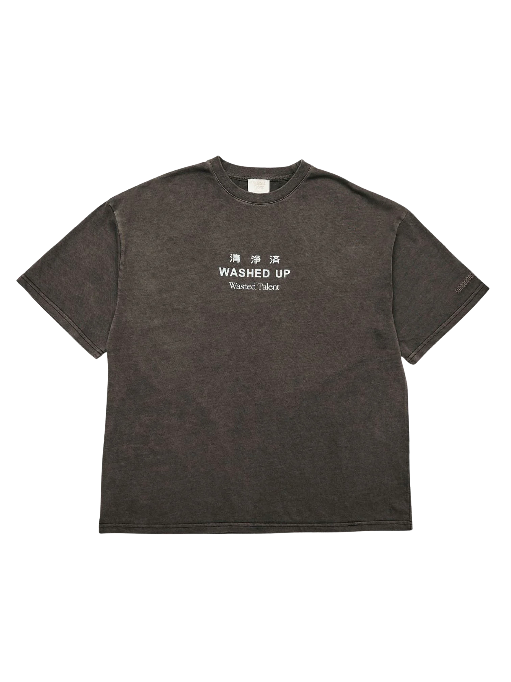 Wasted Talent Otaru T-Shirt - Washed Black – Album Surf