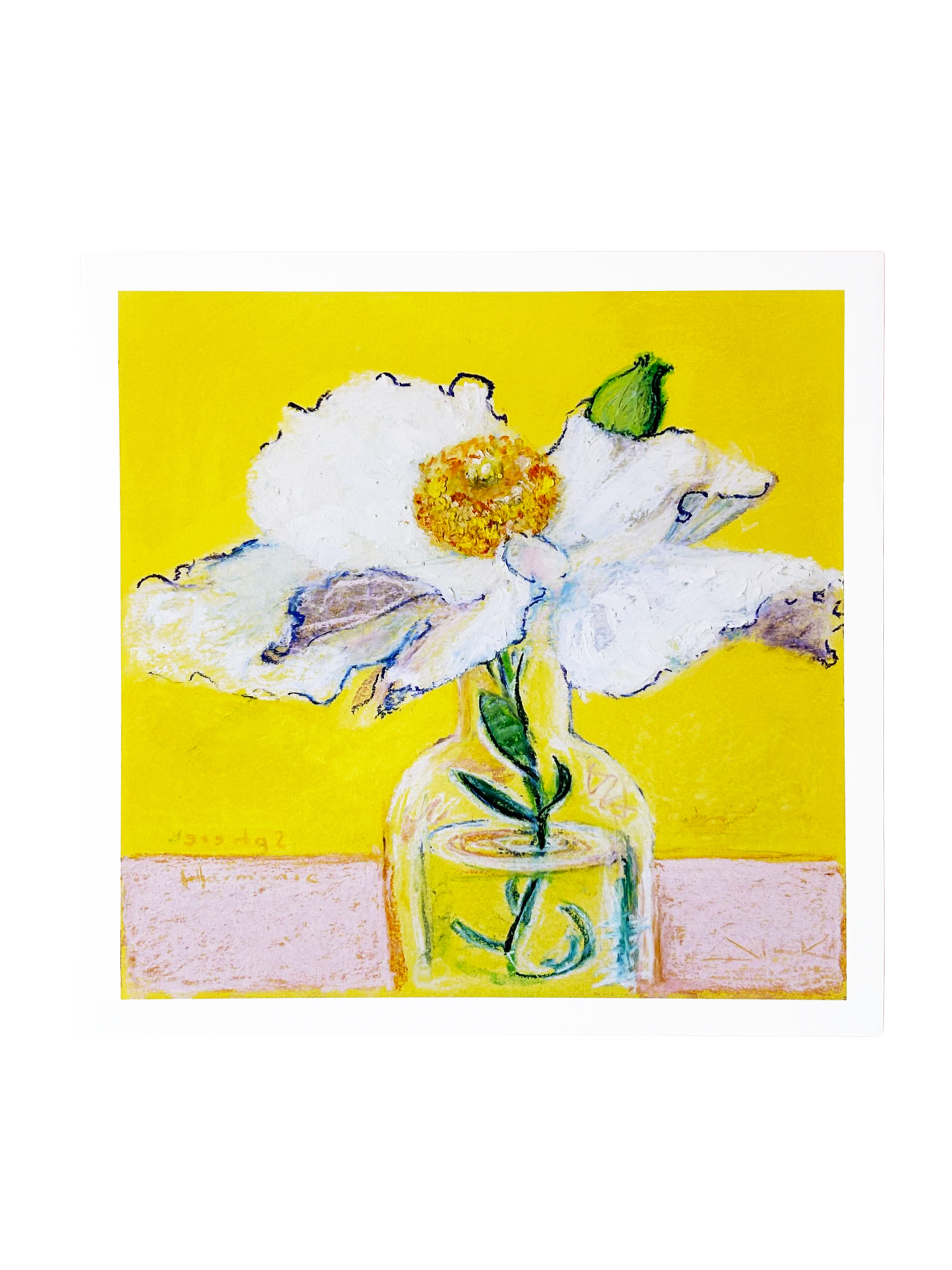 Flowers Remain in Vase // Mounted Print – Album Surf